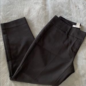 White House Black Market cropped trousers